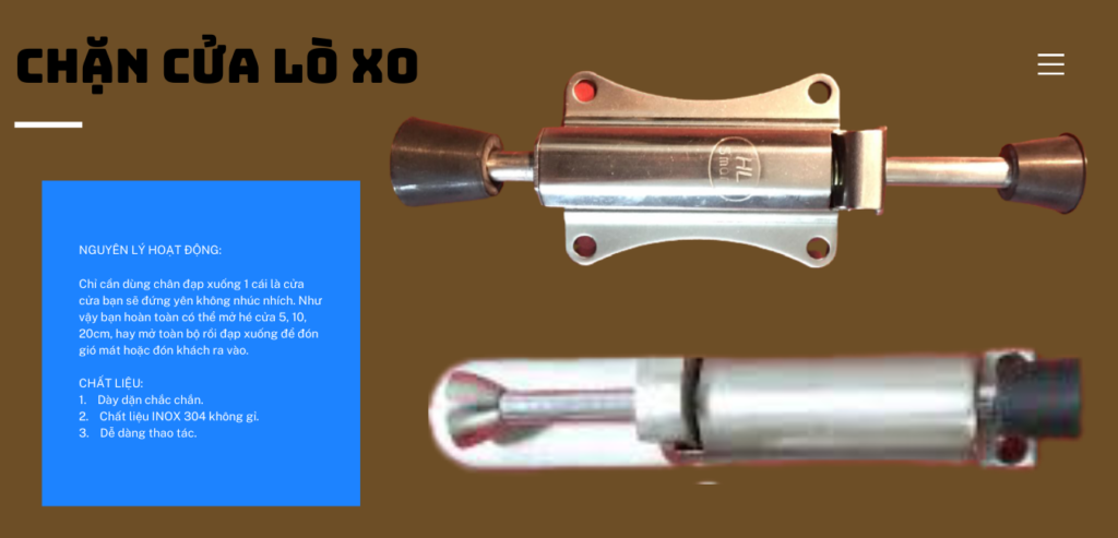 Chốt chặn cửa