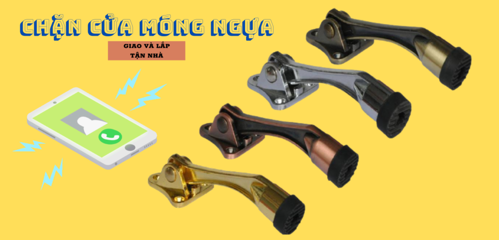 chặn cửa móng ngựa thông minh chống va đập cửa
