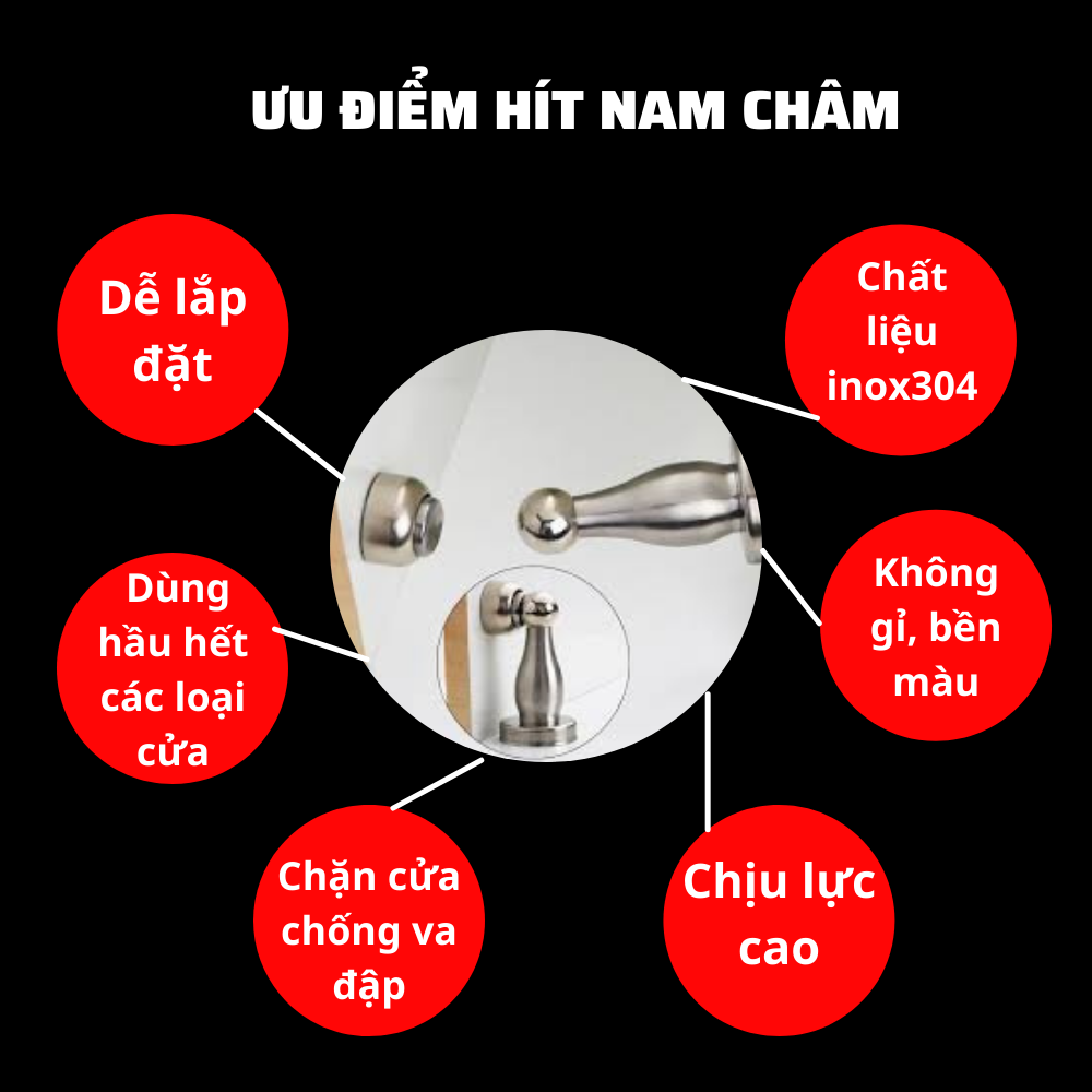 ưu điểm hit cửa nam châm