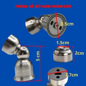 thông số hít nam châm lùn